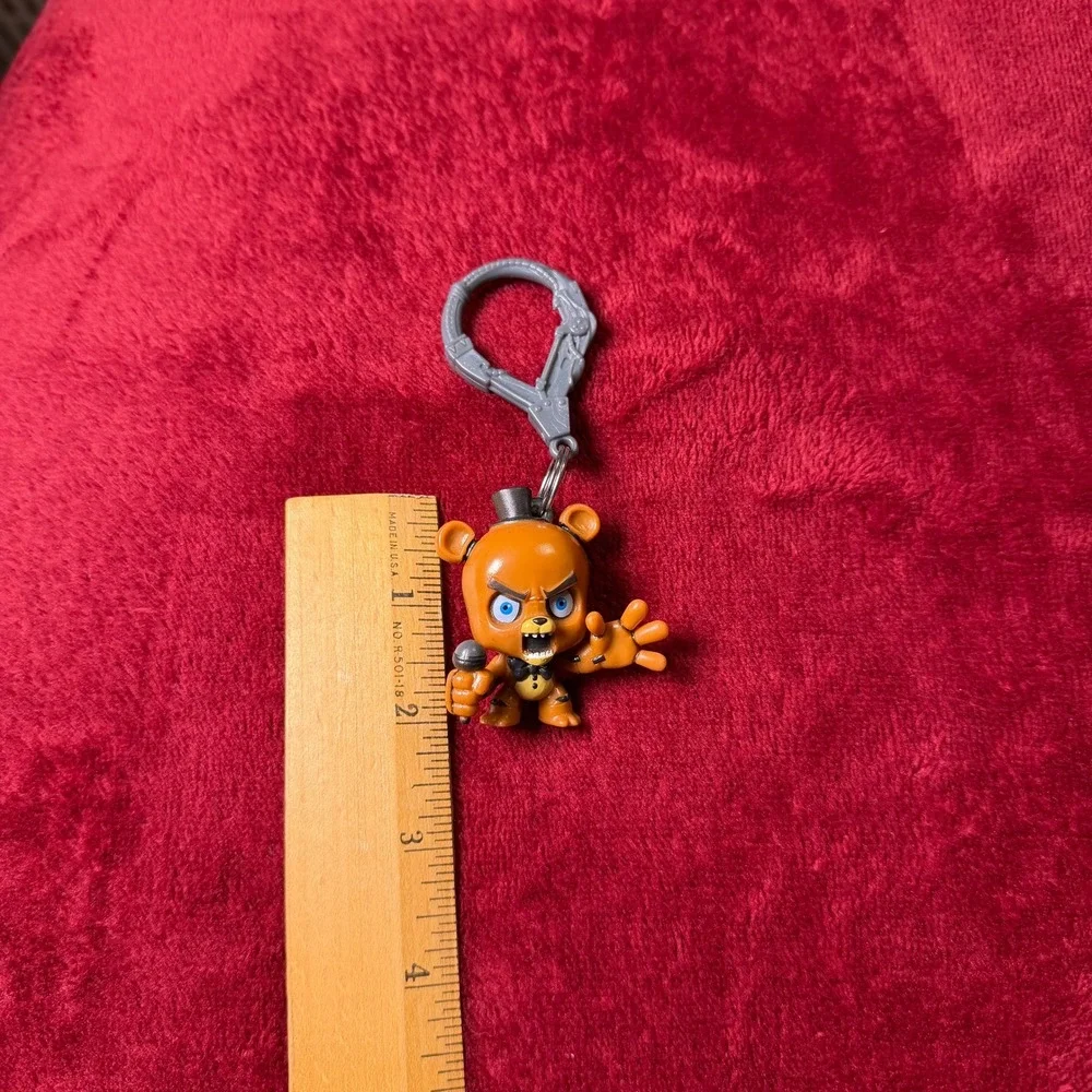 Five Nights at Freddys Freddy Fazbear Backpack Hanger Keychain 2023 S Cawthon